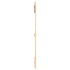 Cabecero de cama de pared madera maciza de pino 95,5x3x110