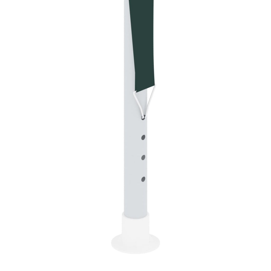 Carpa profesional para fiestas con paredes verde 90 g/m² 2x2