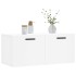 Armario de pared madera de ingeniería blanco 80x36,5x35
