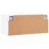 Armario de pared madera de ingeniería blanco 80x36,5x35