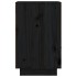 Mesitas de noche 2 uds madera maciza de pino negro 40x34x55