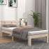 Estructura de cama sin colchón madera maciza 90x200