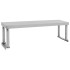 Estante para mesa de trabajo de acero inoxidable 120x30x35