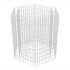 Arriate hexagonal de gaviones 100x90x100