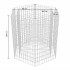 Arriate hexagonal de gaviones 100x90x100