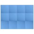 Alfombrillas de goma EVA azul 12 uds 4,32