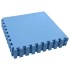 Alfombrillas de goma EVA azul 12 uds 4,32