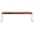 Mesa de centro de madera maciza reciclada 120x60x35
