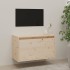 Armario de pared de madera maciza de pino 60x30x35