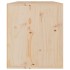 Armario de pared de madera maciza de pino 60x30x35