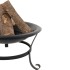 RedFire Brasero Atlanta acero negro 51 cm