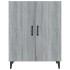 Aparador de madera contrachapada gris Sonoma 70x34x90