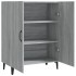 Aparador de madera contrachapada gris Sonoma 70x34x90