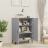 Aparador de madera contrachapada gris Sonoma 70x34x90