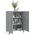 Aparador de madera contrachapada gris Sonoma 70x34x90