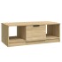 Mesa de centro madera de ingeniería roble Sonoma 102x50x36