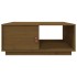 Mesa de centro madera maciza de pino marrón miel 80x50x35,5