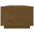 Mesa de centro madera maciza de pino marrón miel 80x50x35,5