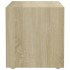 Muebles de TV 4uds madera contrachapada roble Sonoma