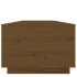 Mesa de centro madera maciza de pino marrón miel 100x50x35