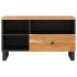 Mueble de TV madera acacia y madera de ingeniería 80x33x46