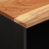 Mueble de TV madera acacia y madera de ingeniería 80x33x46