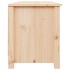 Banco zapatero de madera maciza de pino 110x38x45,5