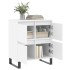 Aparador de madera contrachapada blanco 60x35x70
