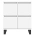 Aparador de madera contrachapada blanco 60x35x70
