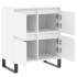Aparador de madera contrachapada blanco 60x35x70