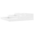 Jardinera madera maciza de pino blanco 107x107x27