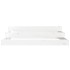 Jardinera madera maciza de pino blanco 107x107x27