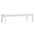 Mesa de centro de madera maciza de pino blanco 110x50x30