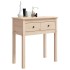Mesa consola madera maciza de pino 70x35x75