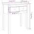 Mesa consola madera maciza de pino 70x35x75
