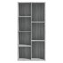 Estantería color gris Sonoma 50x25x106