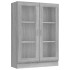 Vitrina madera contrachapada gris Sonoma 82,5x30,5x115