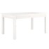 Mesa de centro de madera maciza de pino blanco 80x50x40