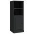 Aparador alto madera contrachapada negro 36x35,5x103,5