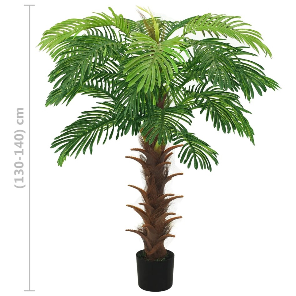 Palmera Cycas artificial con macetero 140 cm