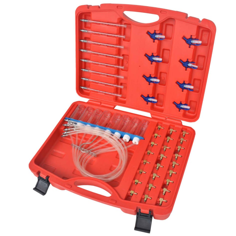 Medidor de flujo diesel y adaptadores Common Rail 8