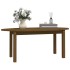 Mesa de centro madera maciza de pino marrón miel 110x55x45