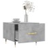 Mesa de centro 2 uds madera ingeniería gris hormigón