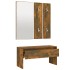 Set de muebles de recibidor madera contrachapada roble