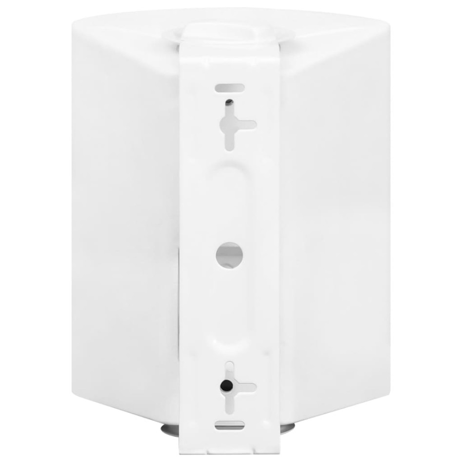 Altavoces estéreo de pared 2 uds blanco interior exterior 80