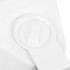 Altavoces estéreo de pared 2 uds blanco interior exterior 80