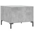 Mesa de centro 2 uds madera ingeniería gris hormigón