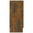 Vitrina madera contrachapada roble ahumado 120x30,5x70
