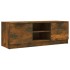 Mueble de TV madera contrachapada roble ahumado 102x35x36,5