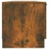 Mueble de TV madera contrachapada roble ahumado 102x35x36,5